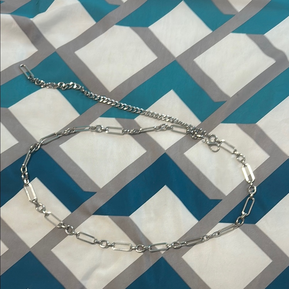 Silver Chain Belt